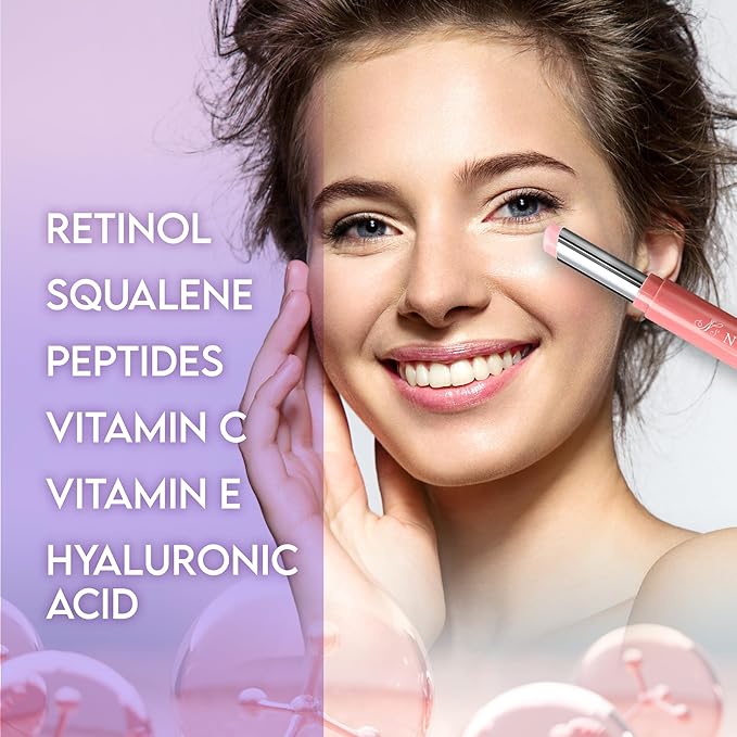 Eye Bag Remover, Under Eye Dark Circle Remover with Retinol & Caffeine, Under Eye Brightener, Anti Aging Eye Tightening Cream to Repair Wrinkles and Fine Lines