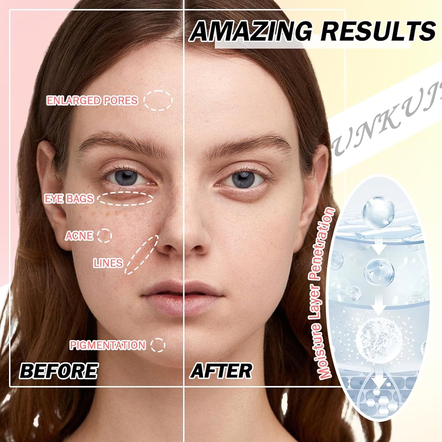 10PCS Hydrating Facial Sheet Mask,Moisturizing Face Masks Skincare Gift Set,Long Lasting Face Mask Skin Care & Facial Mask Kit for All Skin Types 08