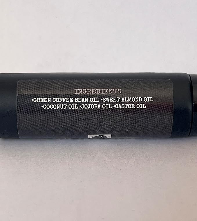 COCO D-PUFF Under Eye Depuff and Dark Circles Roller, Stainless steel rollerball, Green coffee bean oil, Unisex, Made in the USA, All natural