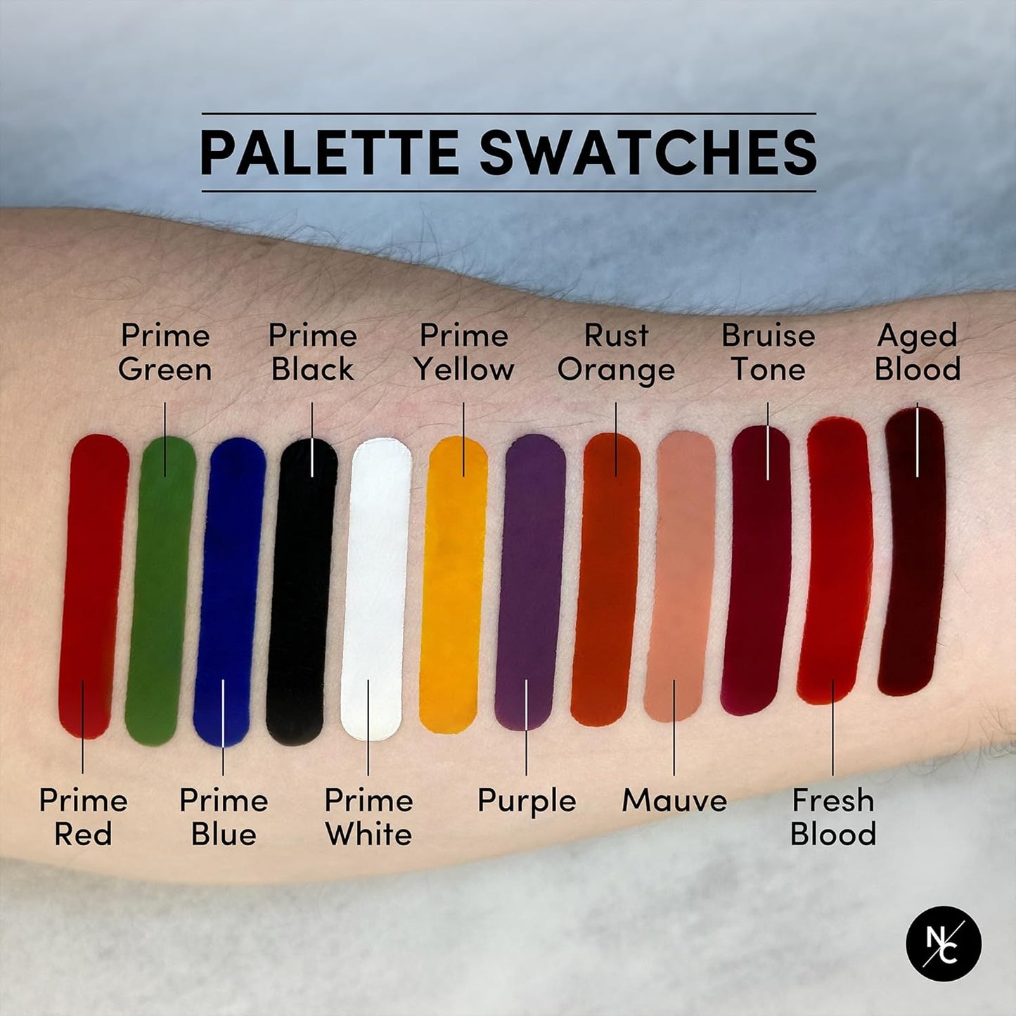 Narrative Cosmetics FX Alcohol Airbrush Paints - 2 fl oz, Skin Safe, Quick Dry, Waterproof, Sweatproof, Transferproof Liquid Makeup for Bodypainting, Theater, FX Makeup, Film and TV - Mauve