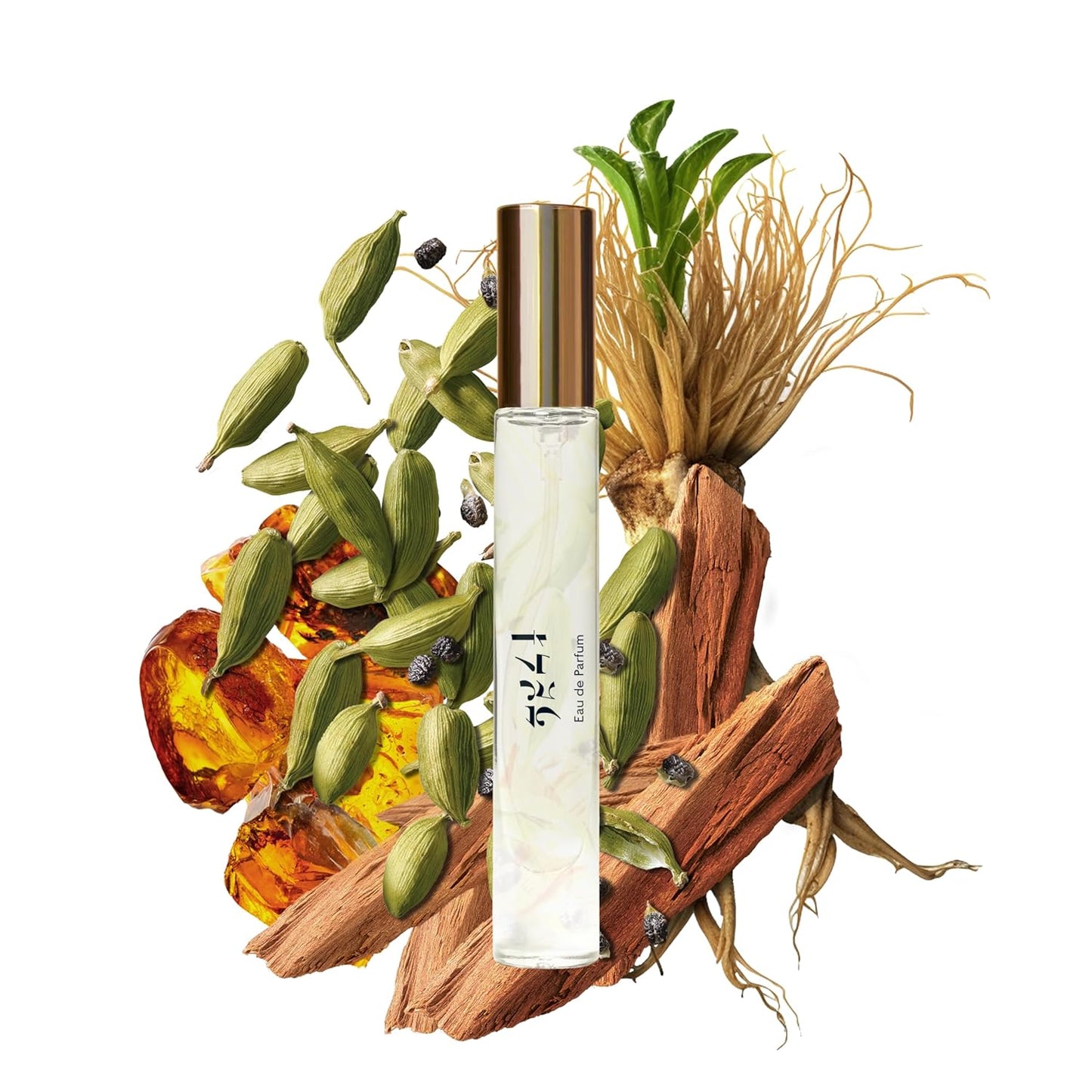 Caswell-Massey 2571 Eau de Parfum Spray, Warm Sandalwood & Bergamot Scent, Fragrance for Men & Women, Made in USA, 0.25 oz