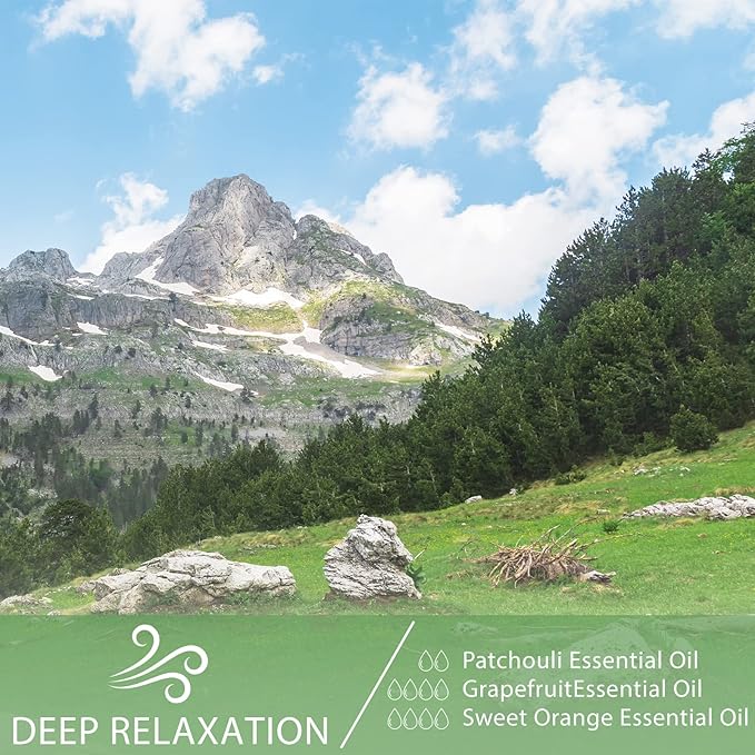 Patchouli 3.38fl.oz Essential Oil, PHATOIL Pure Aromatherapy Oils for Diffuser, Humidifier, Perfect for DIY Soap, Candle, Bath Bombs Making(100ml)