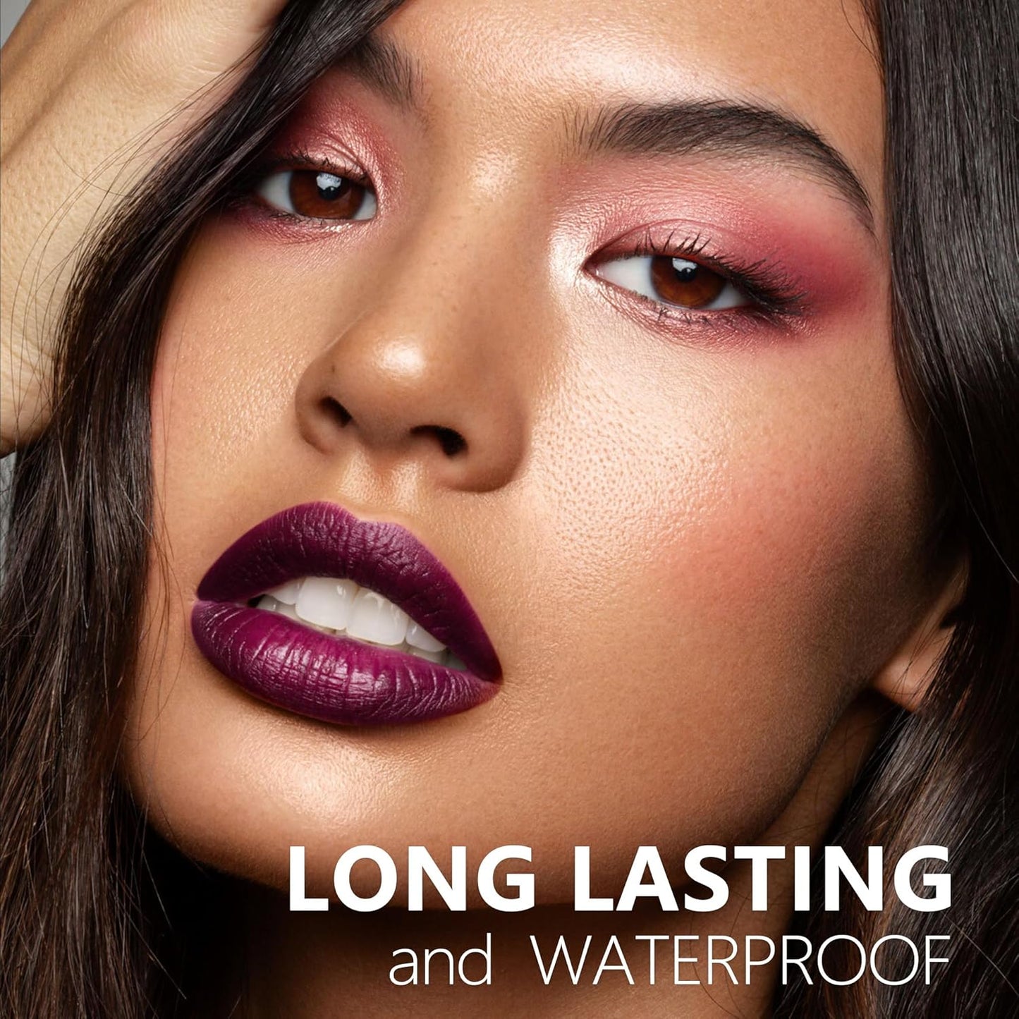 Cranberry Lipstick Long Lasting Lipsticks for Women Pigmented Smudgeproof Transferproof Vegan Cruelty Free Dark Purple Lip Makeup, A66 Jazzberry