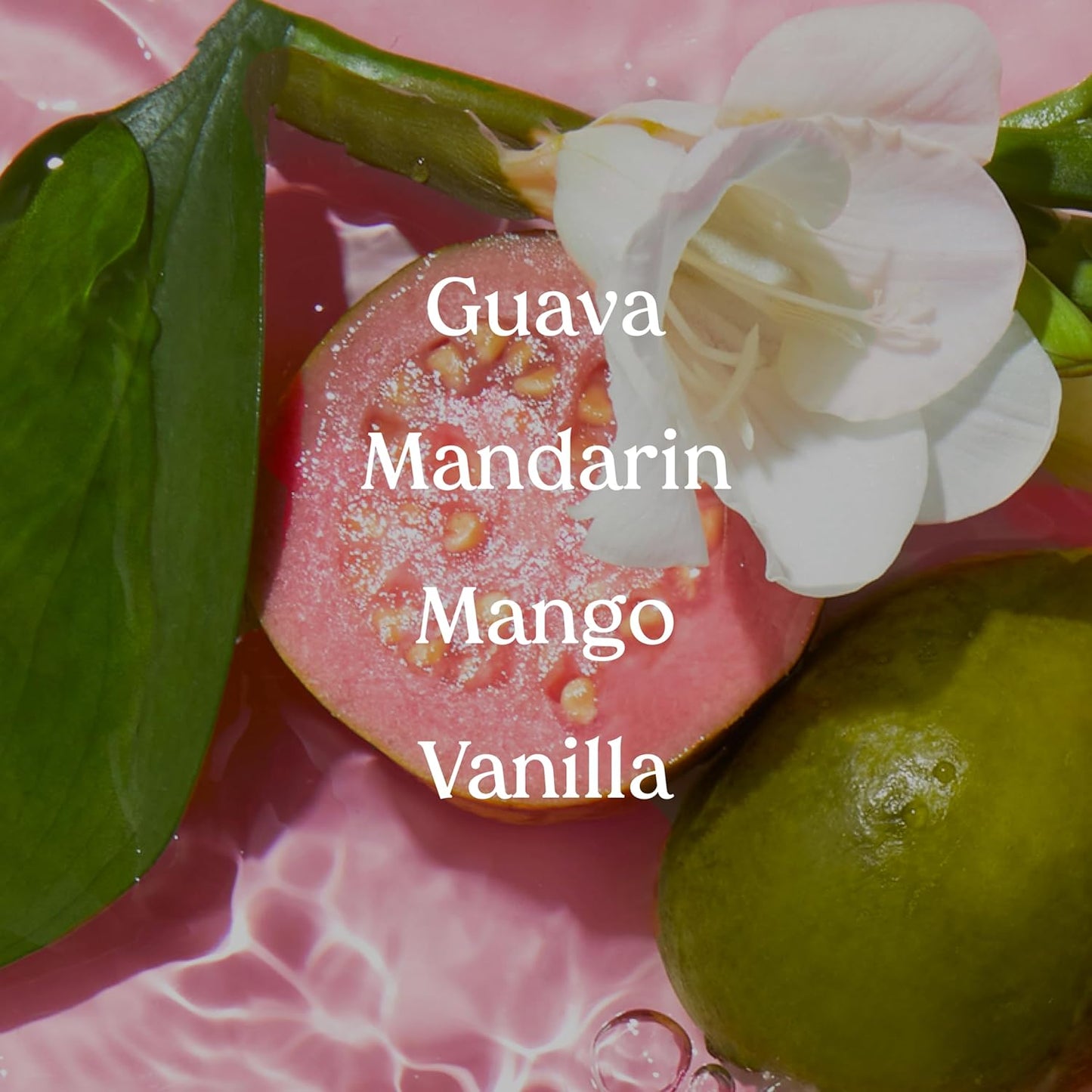 Kopari Pink Guava Hair & Body Mist – Guava, Mango, Mandarin, Coconut, Vanilla & Sandalwood Scent, Long-Lasting Clean Fragrance Spray, Vegan & Cruelty-Free, 4 oz