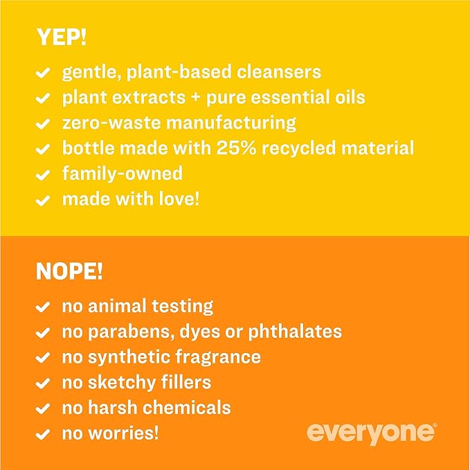 Everyone Nourishing Hand and Body Lotion, 32 Ounce (Pack of 2), Citrus and Mint, Plant-Based Lotion with Pure Essential Oils, Coconut Oil, Aloe Vera and Vitamin E