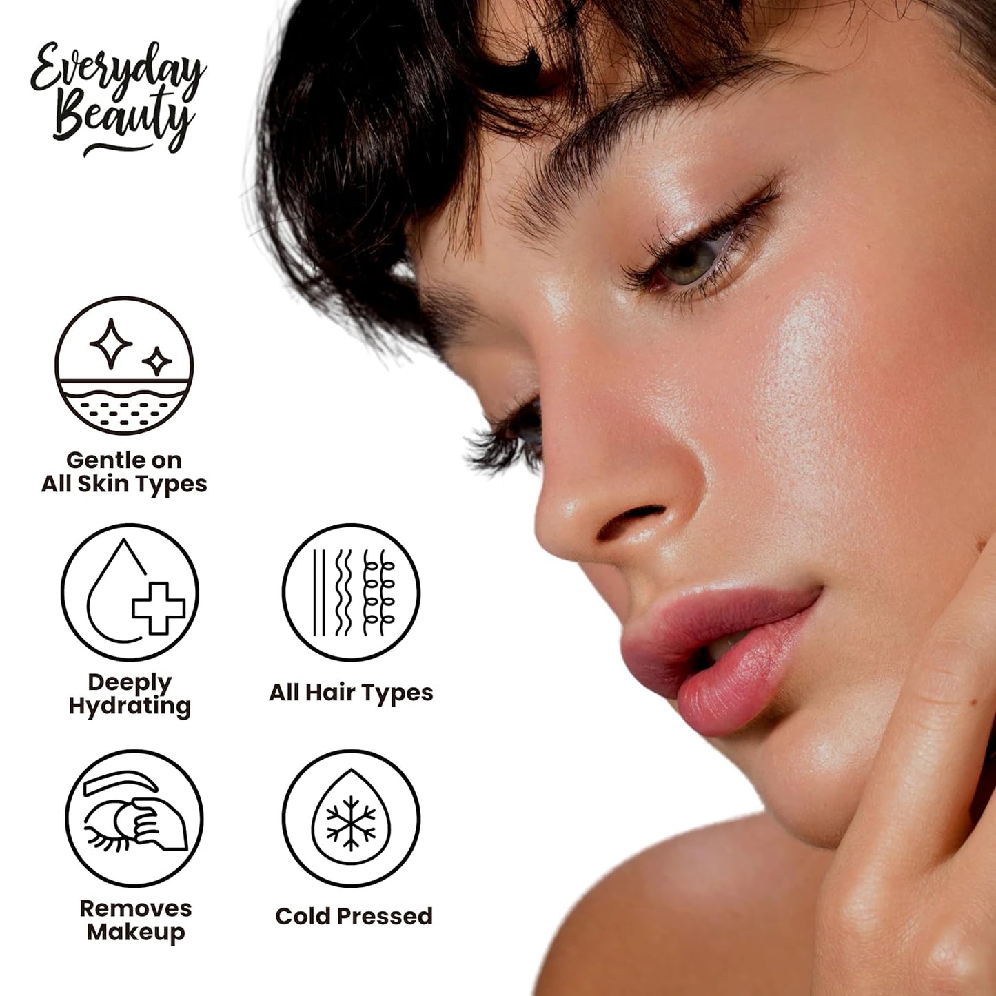 Organic Argan Oil | 100% Pure, Cold-Pressed, Unrefined | USDA Certified Organic | Amber Glass Bottle with Glass Dropper | For Hair, Face & Skin - 1 Fl Oz