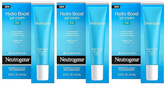 Neutrogena Hydro Boost Gel-Cream iYxYs, 3Units (.5 Ounce)