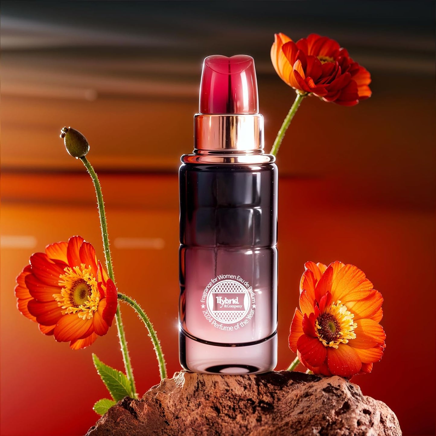 Hybrid & Company Women Lipstick Fever Fever Eau De Parfum Vaporisateur Natural Spray 2.5 Fl Oz