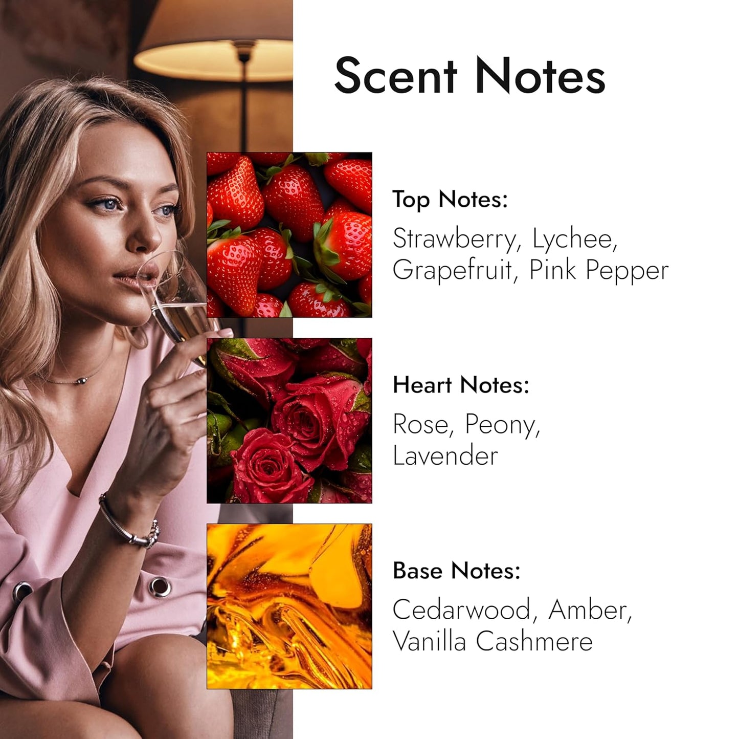 Modern Memory Queen Era Eau de Parfum for Women, 2.5 fl oz - Notes of Lychee, Rose & Vanilla Cashmere