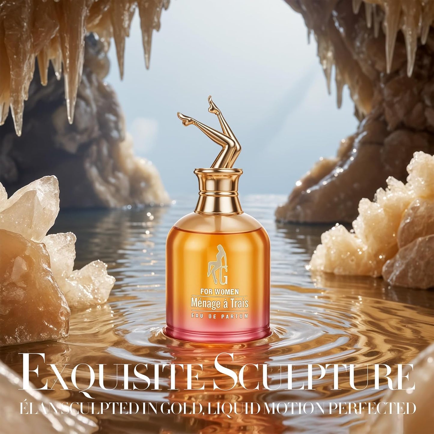 G for Women Menage Eau de Parfum for Women - 100ml Floral & Fruity Perfume with Lavender, Coconut, Vanilla & Pear, Long-Lasting Feminine Fragrance