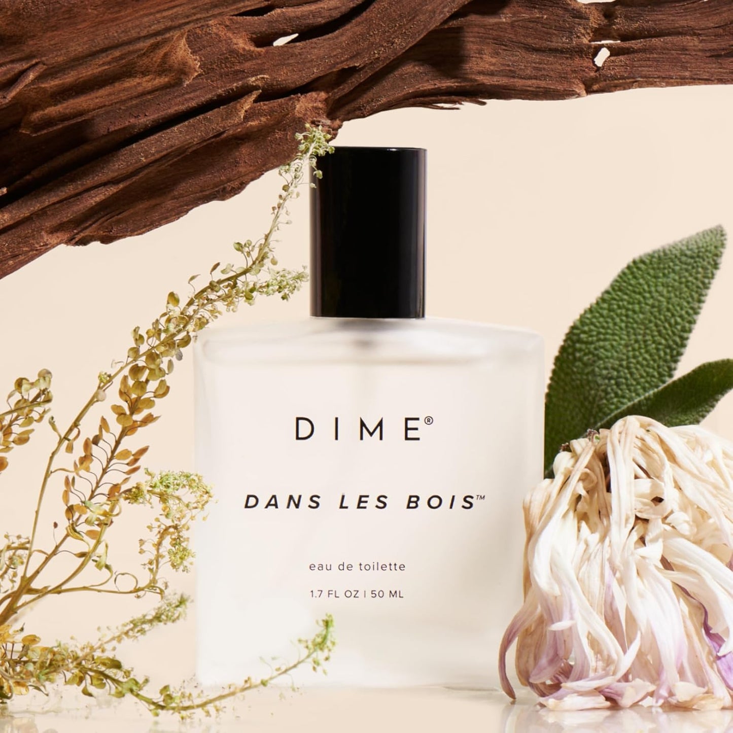 DIME Beauty Perfume Dans Les Bois, 1.7 oz / 50 ml - Feminine and Bold Scent, Hypoallergenic, Clean Perfume, Eau de Toilette For Women