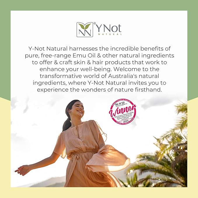 Emu Oil Skin Moisturizer - Scalp, Hair, Face, Body & Nail Moisturizer with Omega 3, 6, 9, Vitamins, & Minerals - Body & Face Serum for Fine Lines, Stretch Marks, Dry Lips & Cuticles - 30mL, Unscented