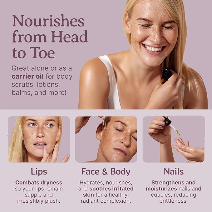 Bella Terra Oils - Black Raspberry Seed Oil 8oz - Embrace the Cosmetic Wonder of Raspberry Seed & Black Seed Oil Fusion, Replete with Tocopherols & Tocotrienols