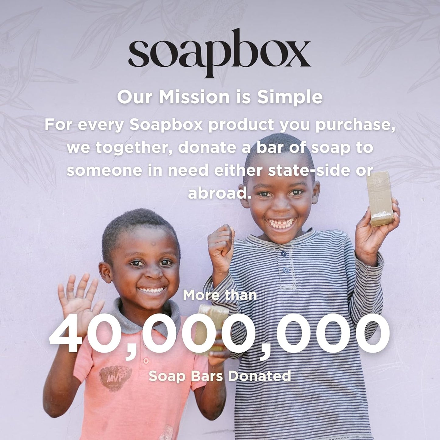 Soapbox Argan Shampoo & Conditioner Set, Volumizing, Vegan, Color Safe, Harsh Sulfate & Silicone Free, 16oz each (Pack of 2)