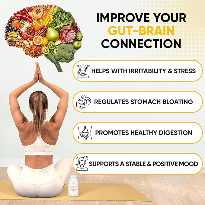 Lifted Naturals Mood Boosting Probiotic 30 60 Capsules