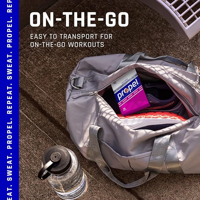 Propel Powder Packets, Kiwi Strawberry Variety Pack (Pack of 30)