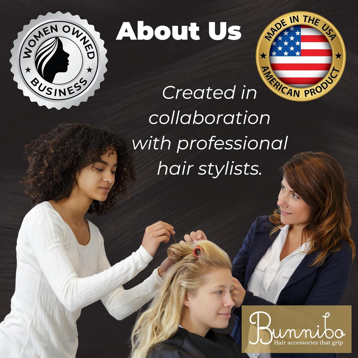 Non-Slip Bobby Pins for Women - Professional Hair Pin Tin for All Styles and Types, Thick, Thin, Secure Hairpins, Wedding, Bridal Accessories, Styling Set of 12 Large, Brown