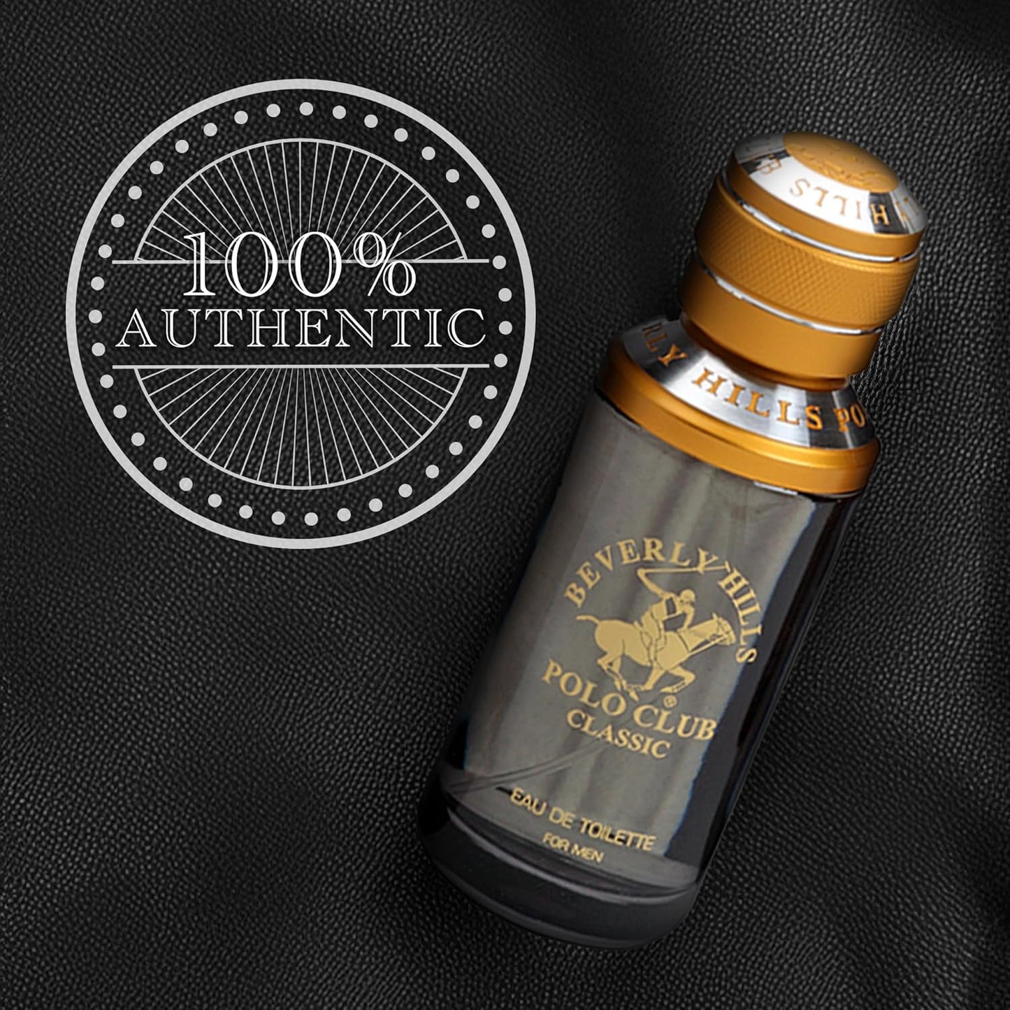 Beverly Hills Polo Club Eau De Toilette Spray - ‘Classic’ Cologne for Men Eau De Toilette - Fresh, Woody Fragrance for Men 3.40fl.oz / 100ml