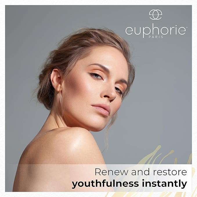 Euphorie Rapid Reduction Eye Serum - Advanced Formula - Anti Aging Serum Visibly Reduces Under-Eye Bags, Wrinkles, Fine Lines & Crow's Feet Instantly - Instant Face Lift Cream .5 Fl Oz (15ml)