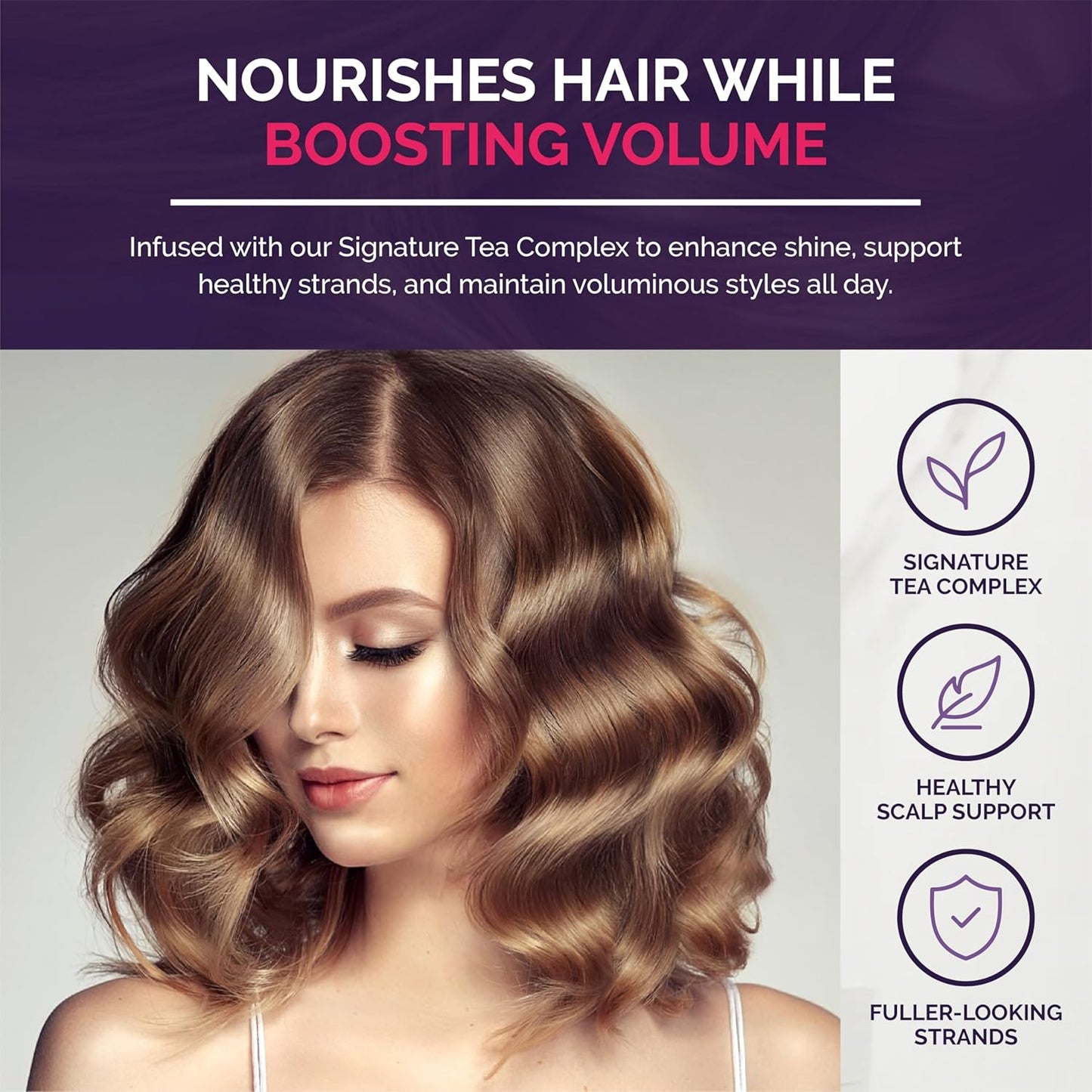 Pai-Shau Opulent Volume Spray - Volumizing Spray for Fine Hair - Provides Improved Texture, Weightless Volume and Lift - Volume Spray for Women - 4 Fl Oz