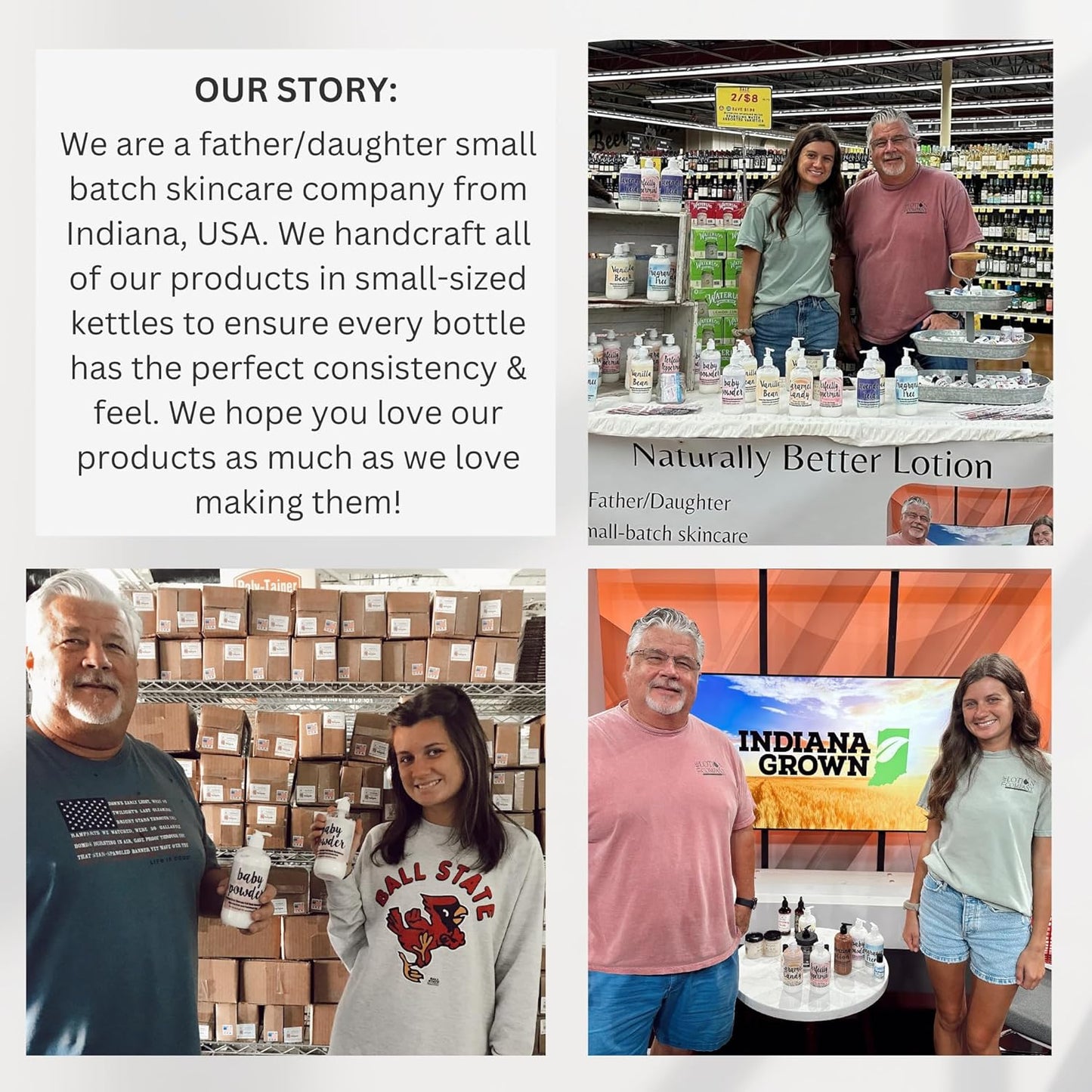 The Lotion Company 24 Hour Skin Therapy Lotion – Fragrance-Free Body Lotion, Moisturizer for Sensitive & Dry Skin, Non-Greasy, Soothing Hydration, Made in USA