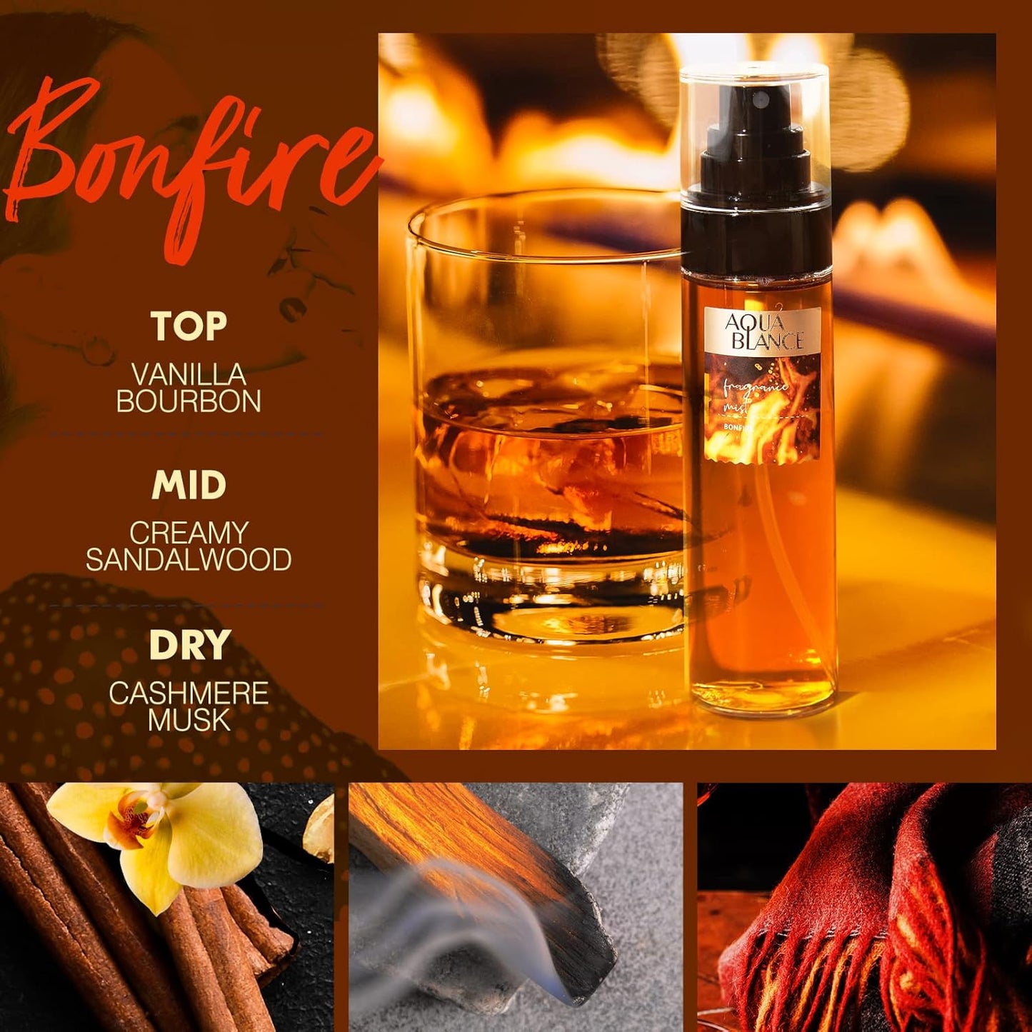 Body Spray, Fragrance Mist Gift Set for Women, Pack of 3, Each 3.4 Fl Oz, Total 10.2 Fl Oz, Life is Beautiful