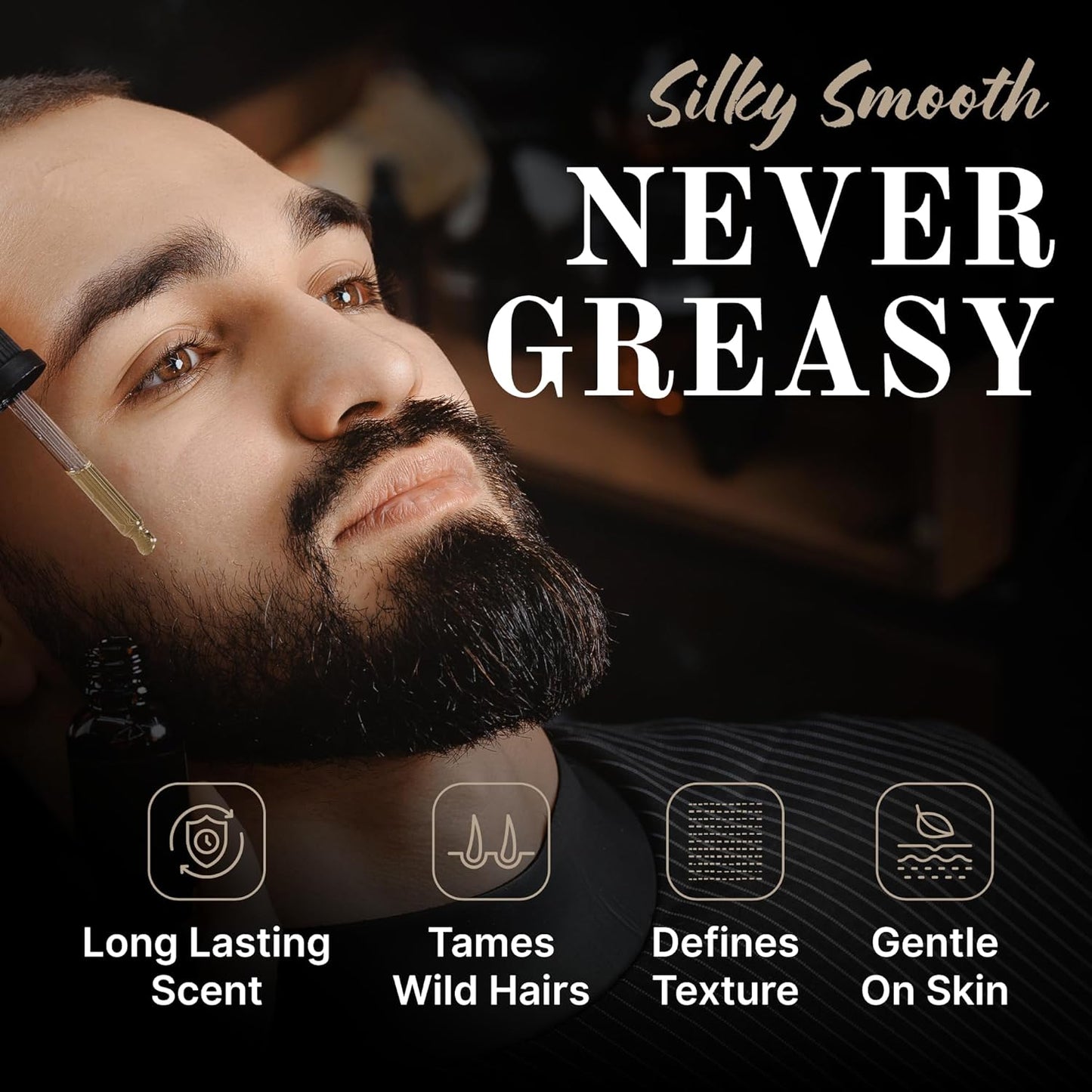 Tuscan Cooper's Baby Faced Beards Oil for Men - Hydrating, Nourishing, Natural Beard Softener and Conditioner for All Hair Types. Coconut, Jojoba, and Sweet Almond Moisture - Rawhide and Pear Scent