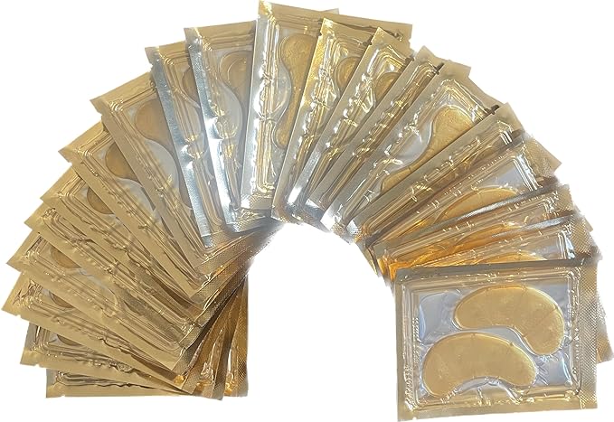 24K Golden Eye Patches (20 Pairs)