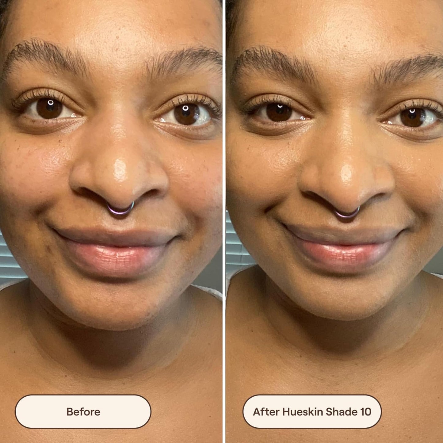 Live Tinted Hueskin Serum Concealer - Medium-to-Full Coverage Concealer with Niacinamide, & Hyaluronic Acid for Dark Circles, Fine Lines & Wrinkles, Buildable Long-Lasting Formula, 0.35 oz Shade 10