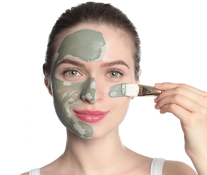 Zakia's Morocco Moroccan Rhassoul Clay Mask (Rose Scented) - Organic Natural Facial Clay and Skin Care Treatment - Anti-aging Mud Mask Heals Dry & Oily Skin, Acne, Eczema & Psoriasis - 8 Oz