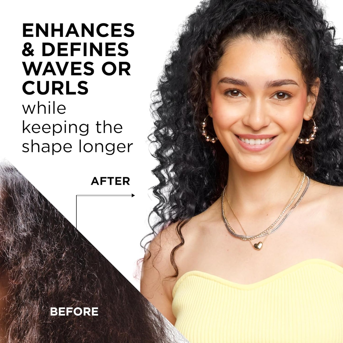 Style Factor EDGE BOOSTER Extra Strength Setting Mousse – Frizz Control, Extra Volume, and Conditioning – 6.4oz Blue Sapphire Mousse for Curly Hair