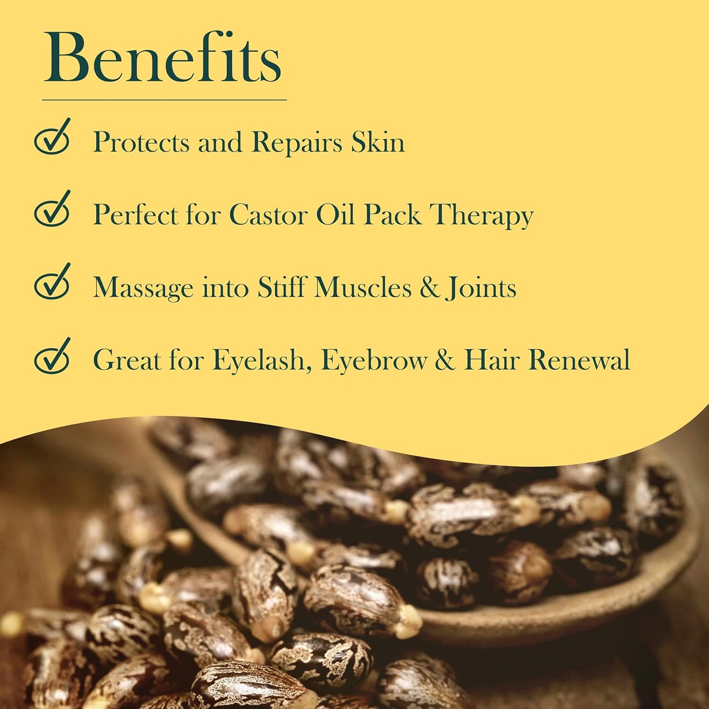 Palma Christos Roll-On, Organic Castor Oil 3 oz