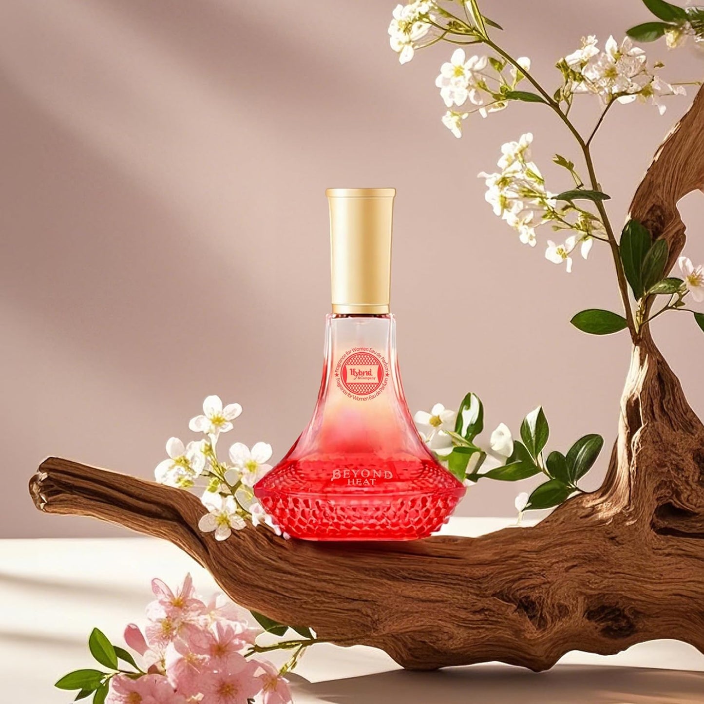 Hybrid & Company Beyond Heat Feminine Essence Youthful Sensuous Truly Irresistible Scent Womens Perfume, 3.4 Fl Oz