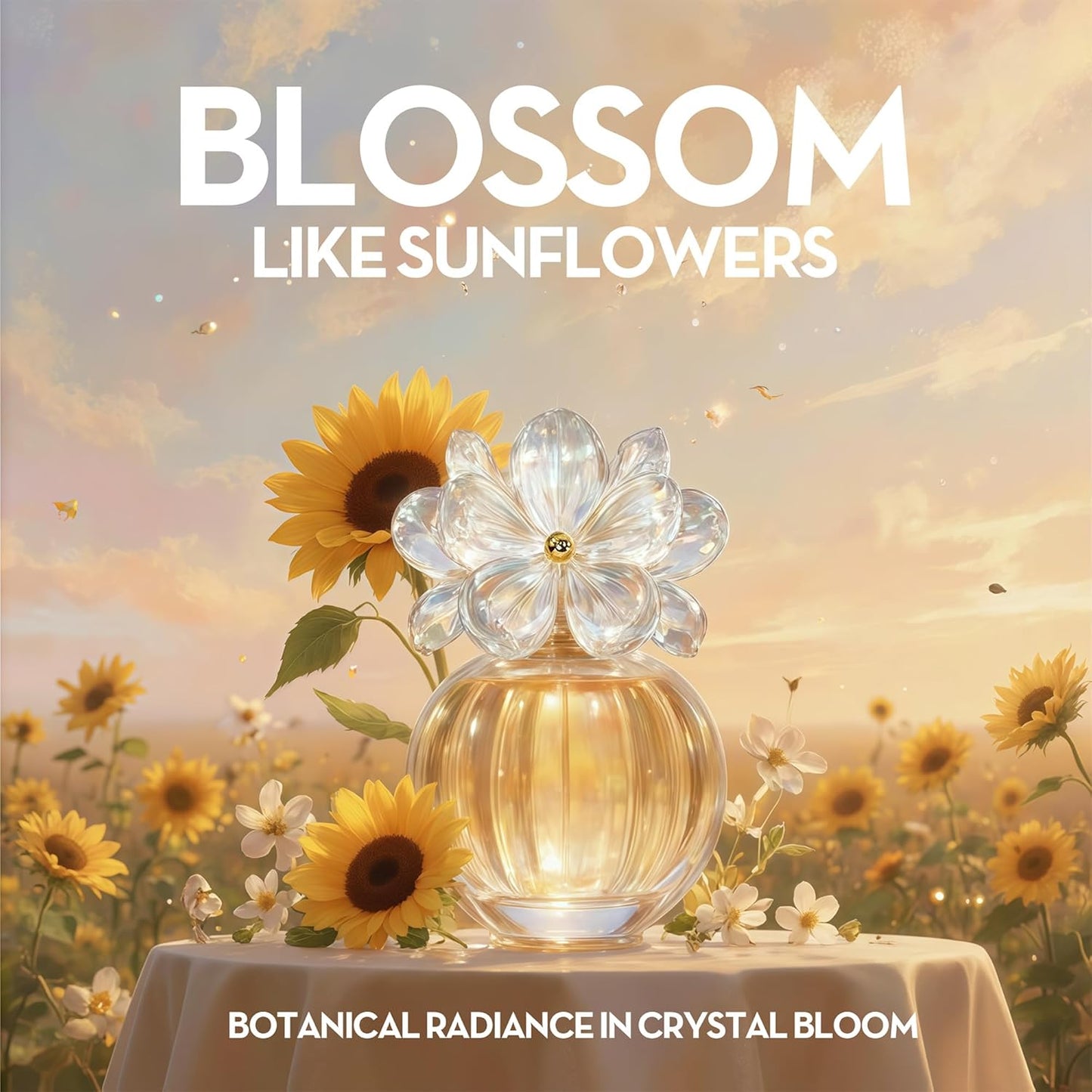 Women Daicy Perfume,Natural Spray Fragrance for Women Sweet Scent Eau De Parfum 3.4 Fl Oz