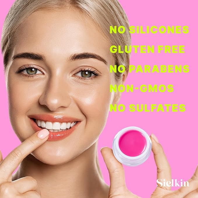 Overnight Lip Mask Lip Butter Balm: 24hrs Hydrating Repair Treatment Lip Sleeping Mask - Hyaluronic Acid/Shea Cocoa Seed Butter/Beeswax/Vitamins for Chapped Dry Lips Care/Moisturizer - Fade Lip Lines