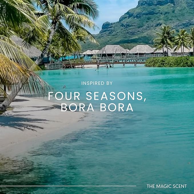 Bamboo Oils for Diffuser - HVAC, Cold-Air, & Ultrasonic Diffuser Oil Inspired by The Four Seasons, Bora Bora - Essential Oils for Diffusers Aromatherapy - 8.5 fl oz, 250 mL