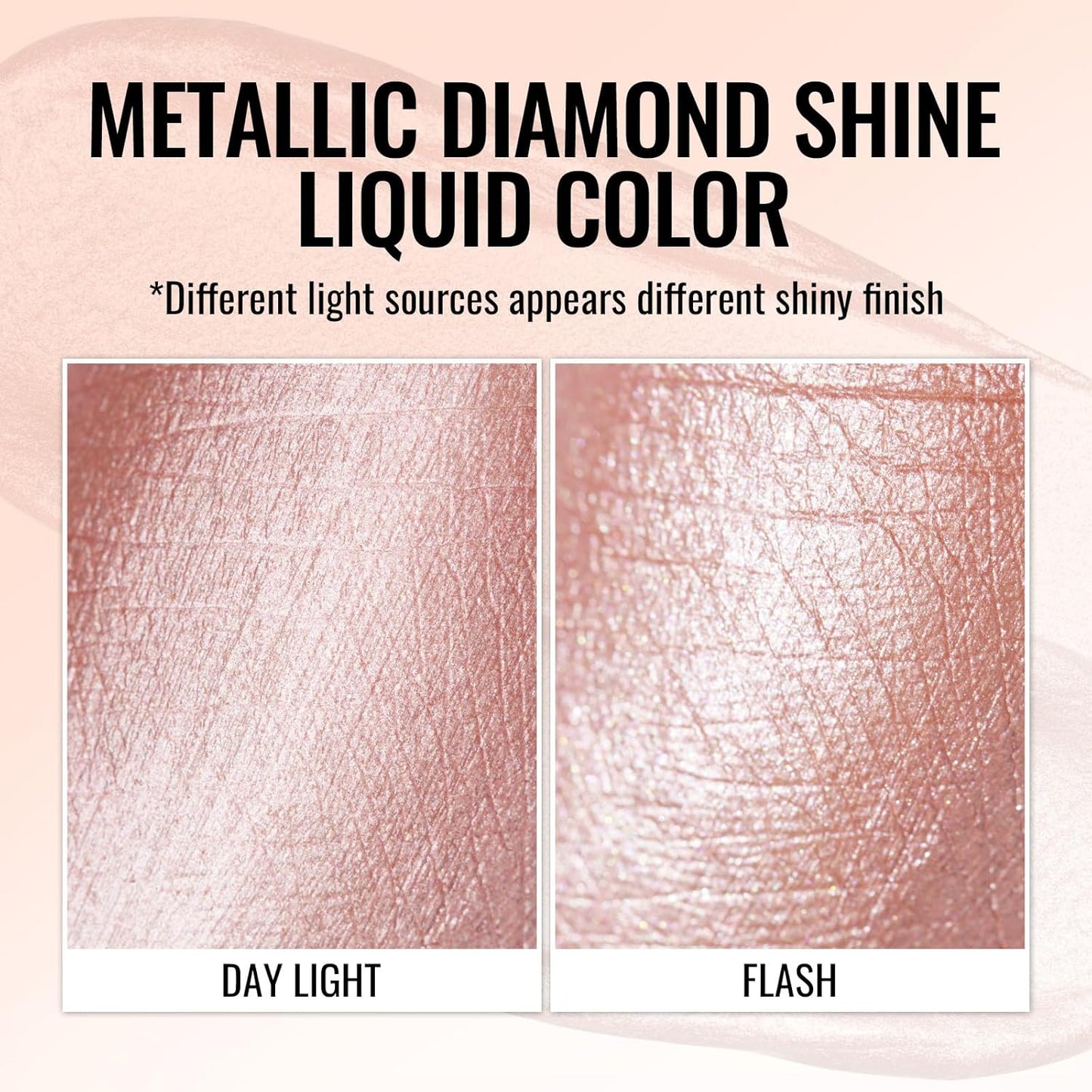 Oulac Pink Nude Metallic Shine Lipstick for Women, Dual Use for Lips & Eyeshadow, Long Lasting Lip Gloss, Metallic Matte High Impact Lip Color No Transfer Vegan Formula, 4.5ml, MD01