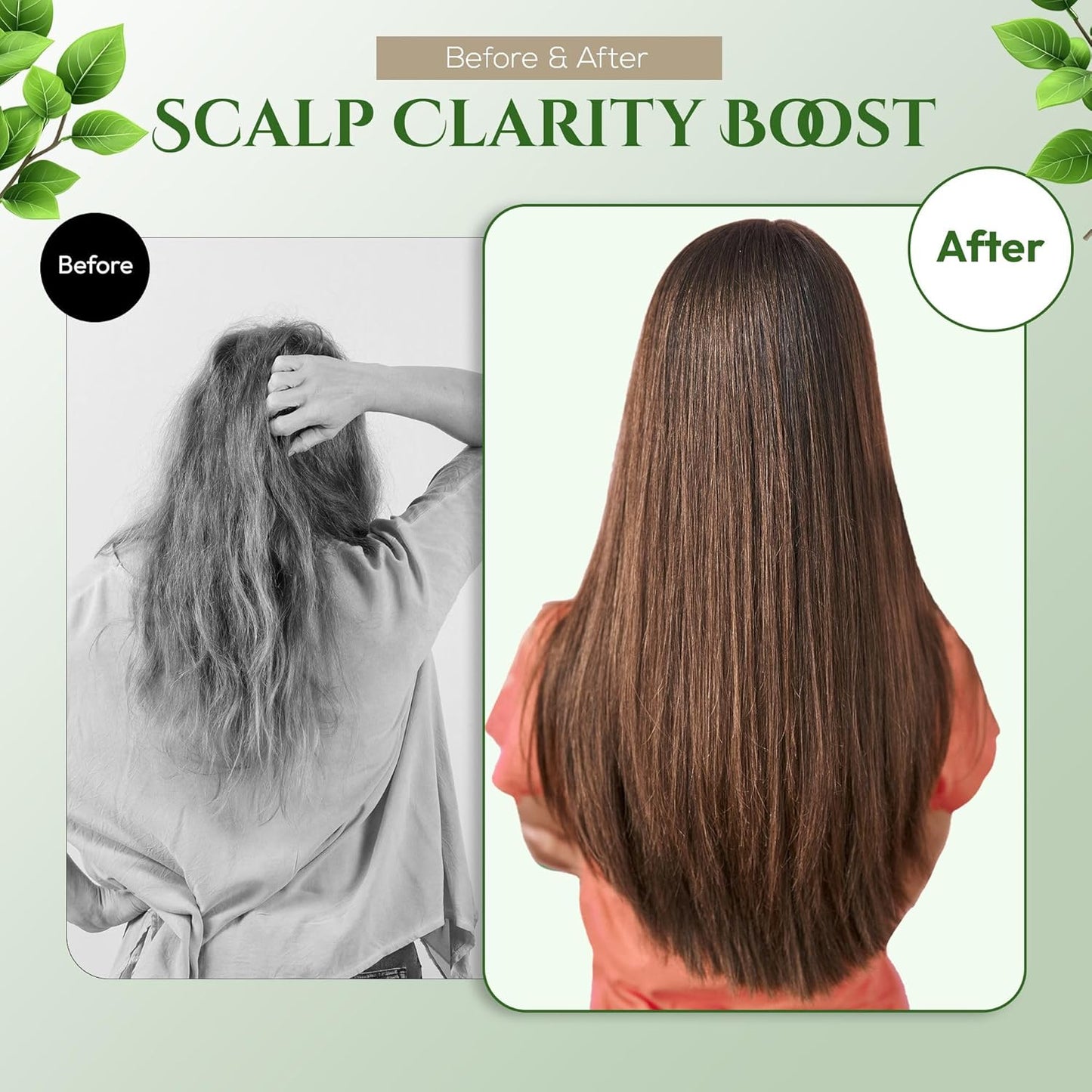 Hair Treatment for Sensitive Scalp & Dry, Damaged Hair Women & Men, Deep Conditioner with Hot Spring Yeast & Greens Extract from Japan, Silicone & Sulfate Free, Daily Use, 10.1 Fl Oz