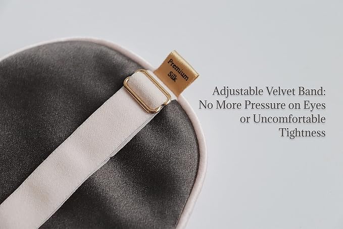 Silk Eye Mask for Sleeping (Rose Water)