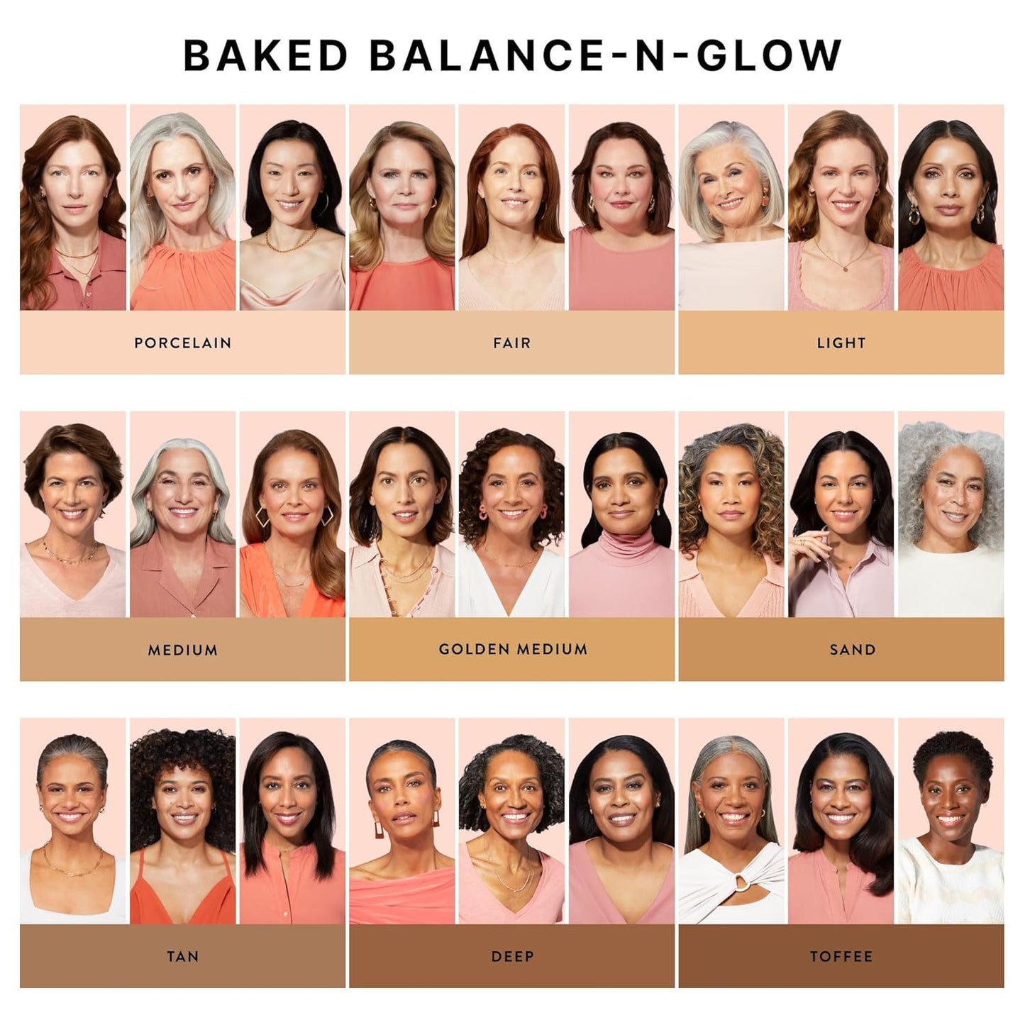 LAURA GELLER NEW YORK Baked Balance-N-Glow Illuminating Foundation - Sand - Buildable Sheer to Light Coverage - Satin Finish