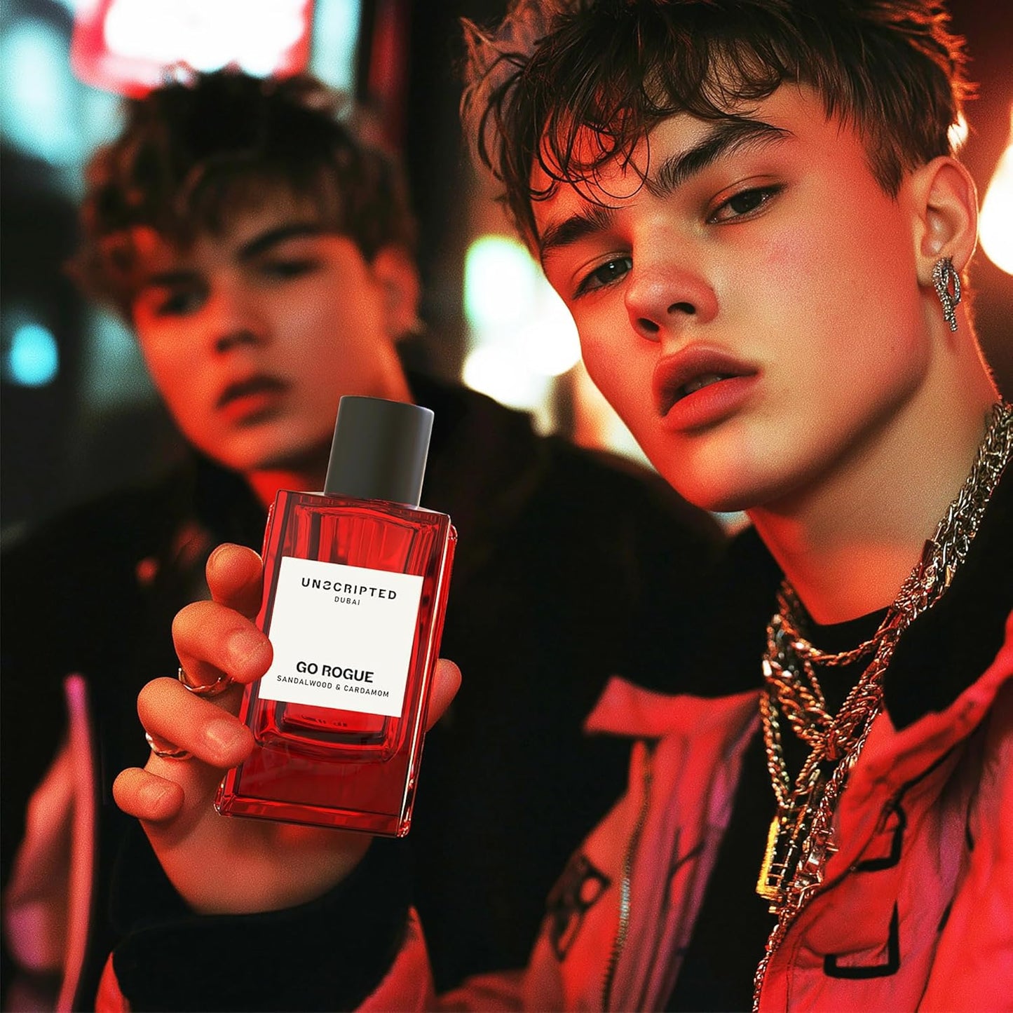 Unscripted. Go Rogue - Bold and Unique Perfume for Men - Long-Lasting Men Perfume with Cardamom, Sandalwood and Vetiver for Free Spirits - 3.4 oz