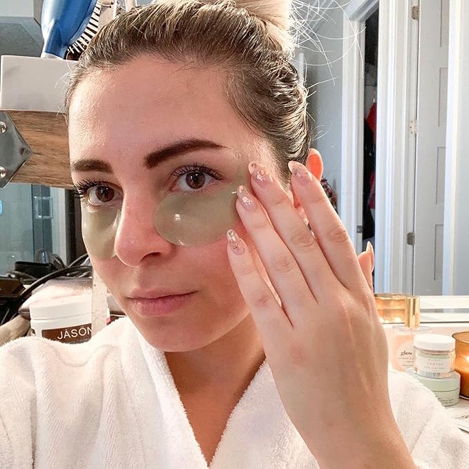 masque BAR Hydrogel Aqua Eye Patches (6 Pairs) with Hyaluronic Acid and Collagen, Korean Under Eye Skincare Treatment, Moisturize & Hydrate Skin Around Eyes, Reduce Fine Lines, Wrinkles