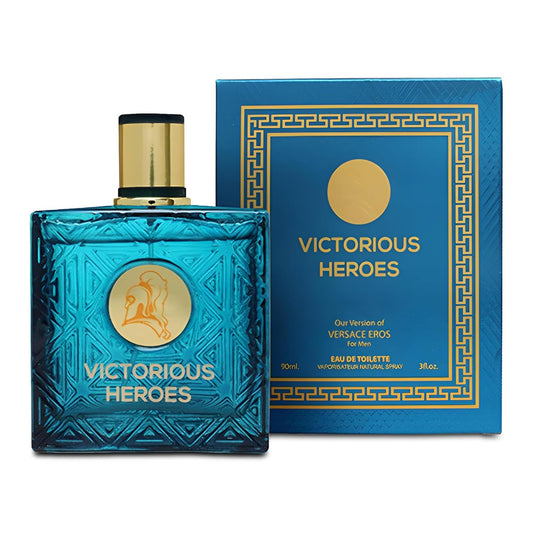 Victorious Heroes Men Cologne Fresh Scent Eau De Toilette Spray, Fragrance For Men Long-Lasting Cologne Choice For Daily Wear Elegant 100ml Bottle