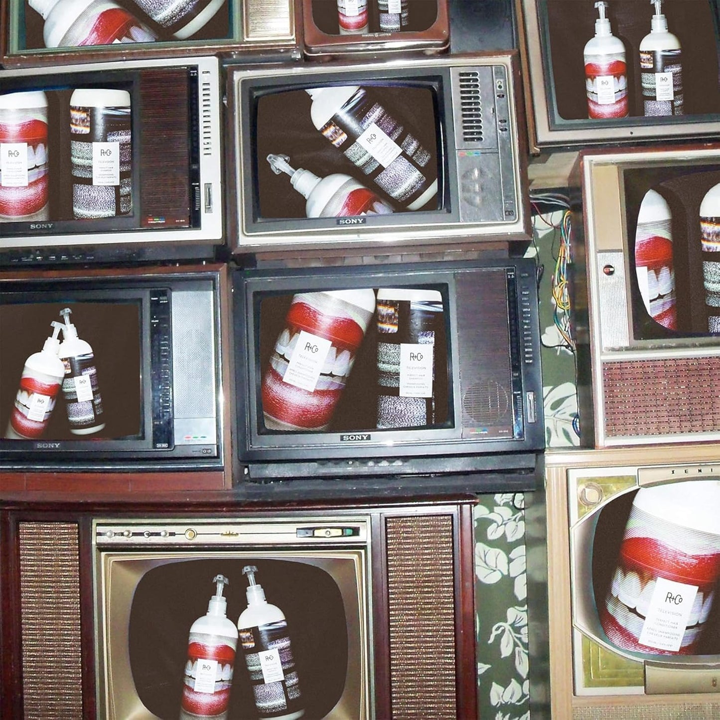 R+Co Television Perfect Hair Shampoo & Conditioner Set + Deluxe Sample (0.5oz) | Smooths, Adds Shine & Volume | Vegan + Cruelty-Free | 33.8oz (Pack of 2)