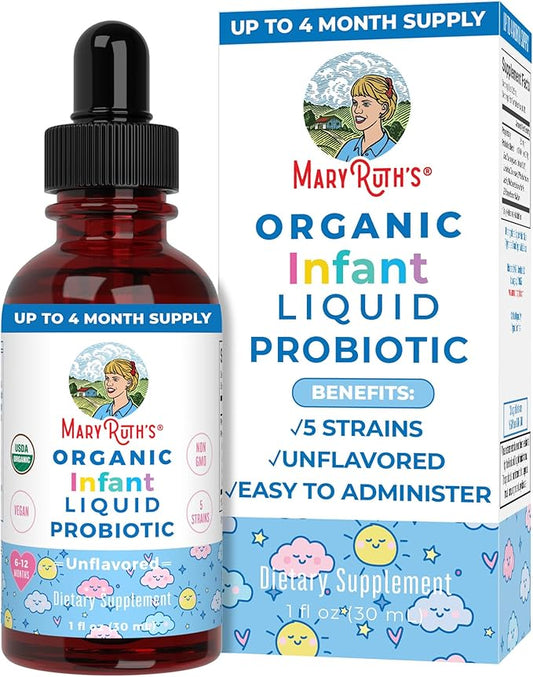 MaryRuth Organics USDA Organic Infant Liquid 125 Servings