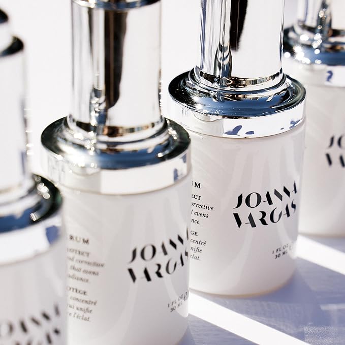 Joanna Vargas Vitamin C Serum for Face with Squalane Oil - Collagen Boosting Facial Serums for Aging Skin - Rescue Vit C Serum for Face - Hydrating Serum to Enchance Skin Texture & Boost Radiance