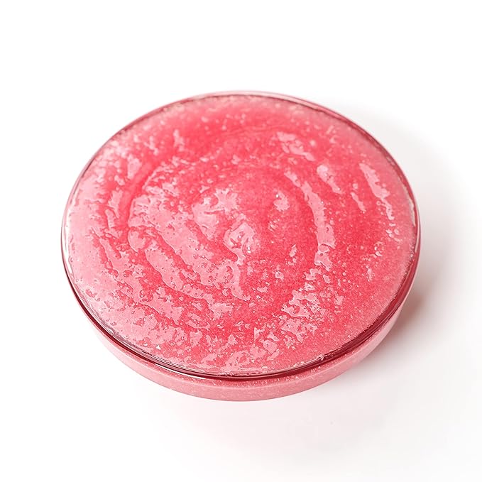 Amira Beauty Pomegranate Sugar Body Scrub Exfoliating Ultra Hydrating Moisturizing Scrub - Fights Acne, Cellulite, Stretch Marks, Scars & Wrinkles (14oz)