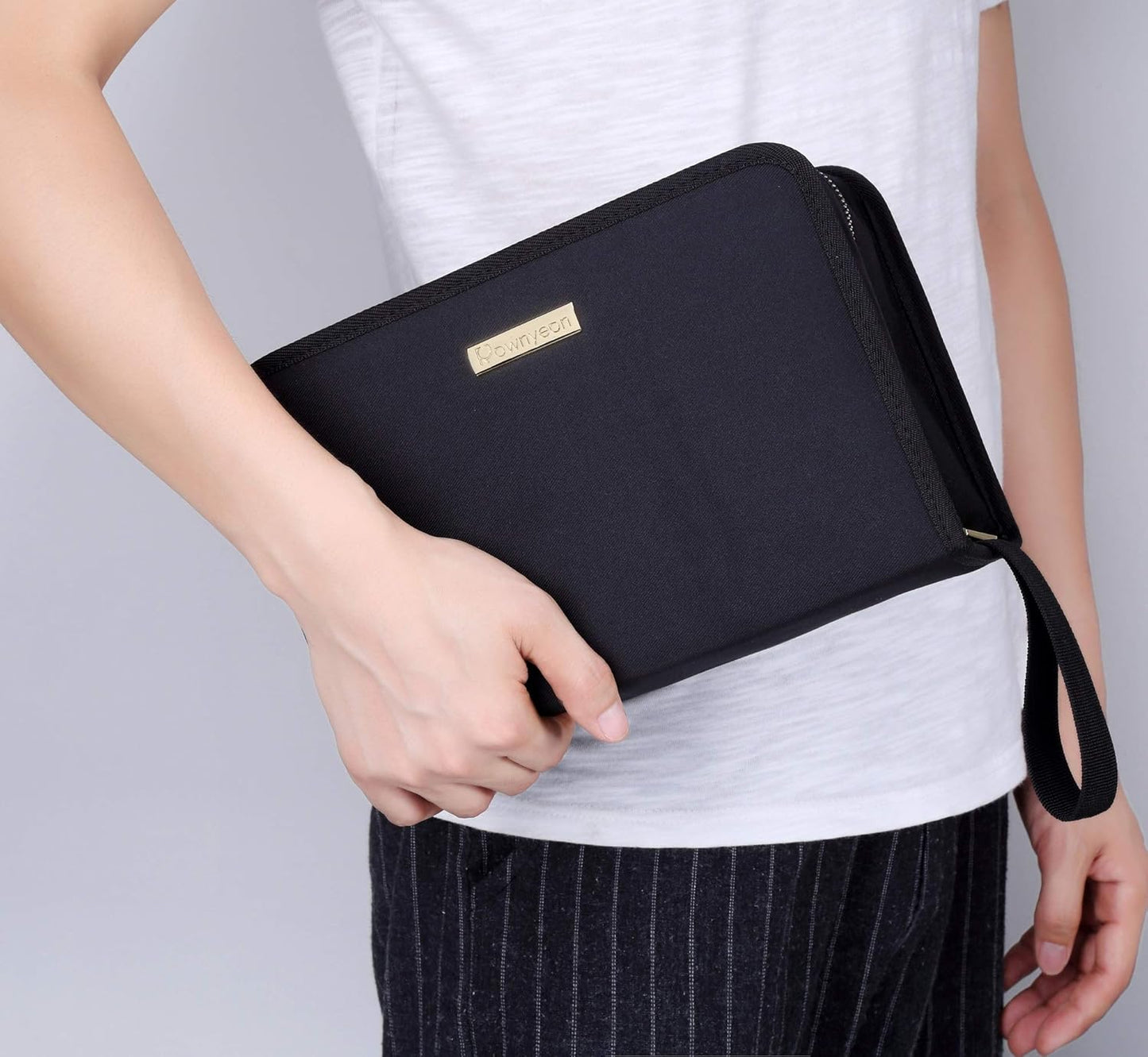 ROWNYEON Lipstick Organizer Case Lipstick Holder Portable Lipstick Bag Travel Makeup Bag Cosmetic Case Large Capacity Lipstick Carrying Case Makeup Artist Lip Gloss Storage Bag