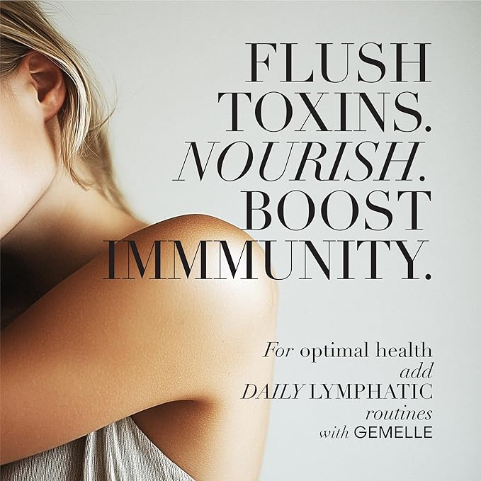 GEMELLE Lymphatic Breast Massage Oil | 2024 Product of The Year | Lymphatic Circulation, Beauty, Wellness | Honeybush & Helichrysum | Paraben-Free, Clean Beauty, Luxury Natural Skin Care 30ml