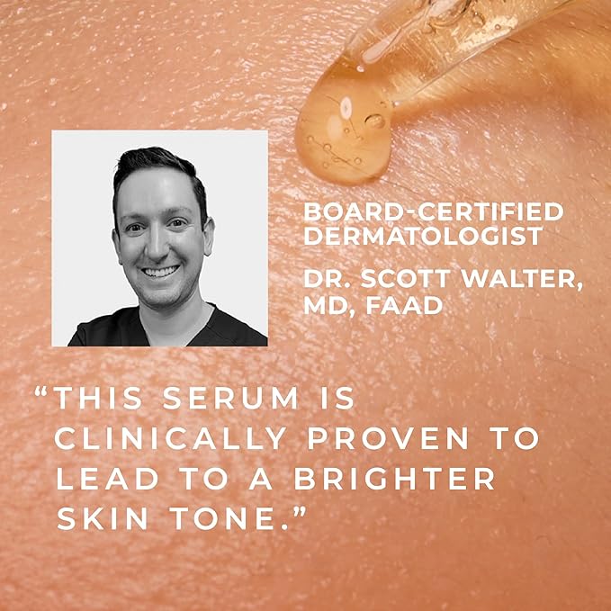 RoC Multi Correxion Revive + Glow 10% Active Vitamin C Serum for Face, Daily Anti-Aging Wrinkle and Skin Tone Skin Care Treatment, Brightening Serum, 1 Fluid Ounce